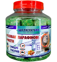Брикети «Лускунчик» 320 г від щурів і мишей (зелений арахіс)