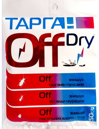 Тарган OFF Dry 50г