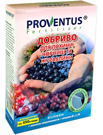 Добриво для лохини, чорниці, журавлини Провентус 300г