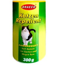 Биопорошок для отпугивания кошек Braeco 300г