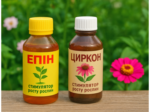 Епін і Циркон — у чому різниця, як застосовувати і коли вони потрібні рослинам